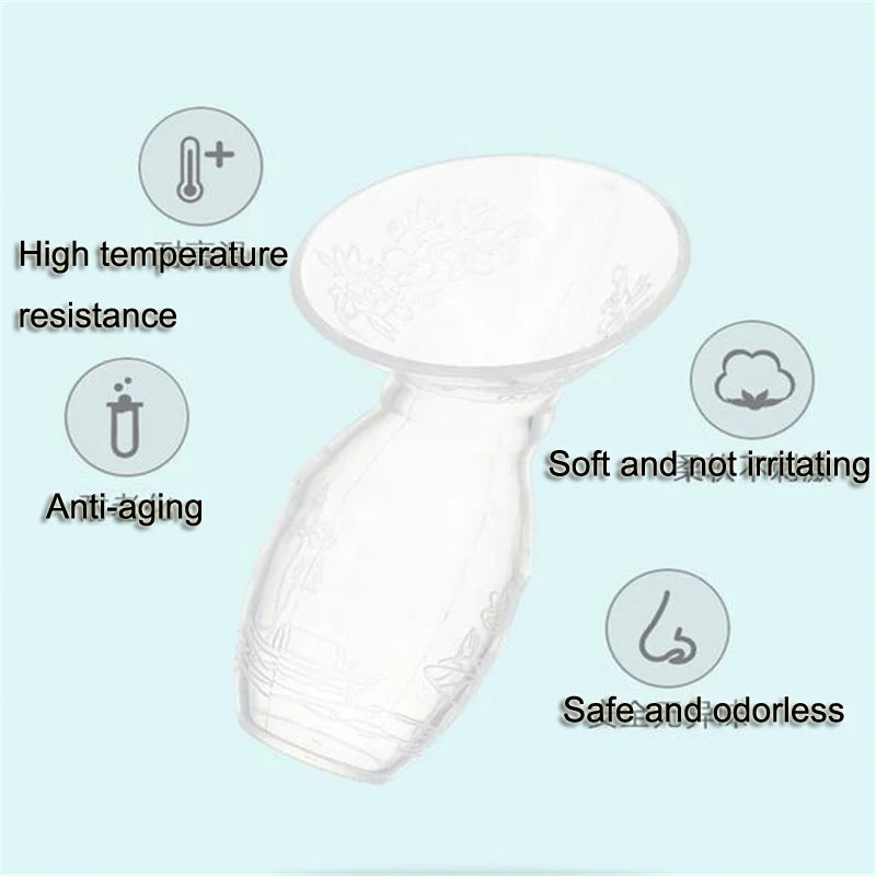 Baby Feeding Manual Breast Pump Partner Breast Collector Automatic Correction Nursing Strong Suction Milk Silicone Breastfeeding