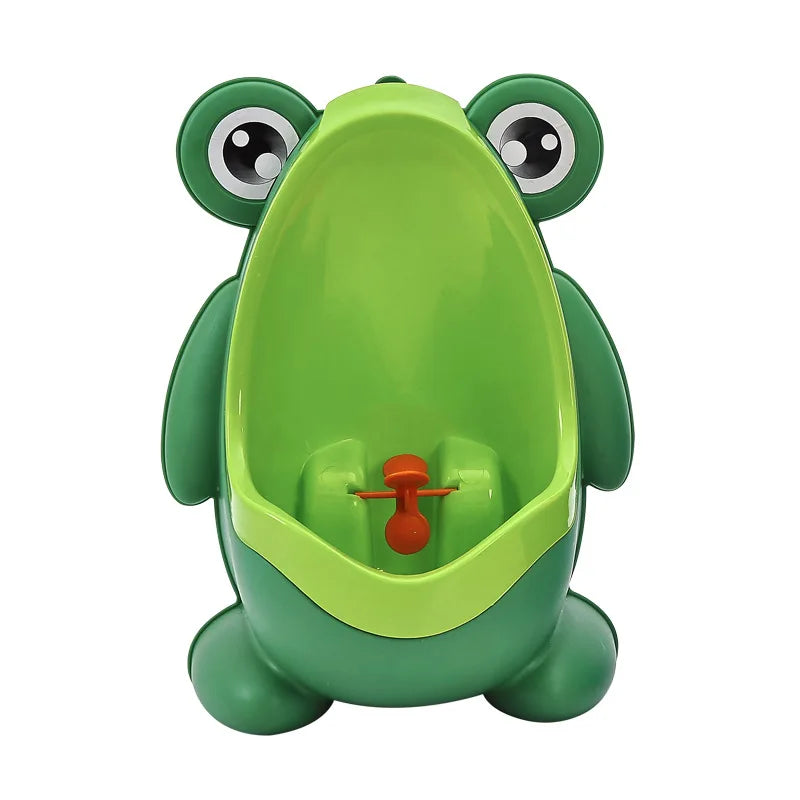 Cute Frog Baby Boy Potty Toilet Urinal Kids Travel Potty Training Frog Children Stand Vertical  Pee Infant Toddler Wall-Mounted