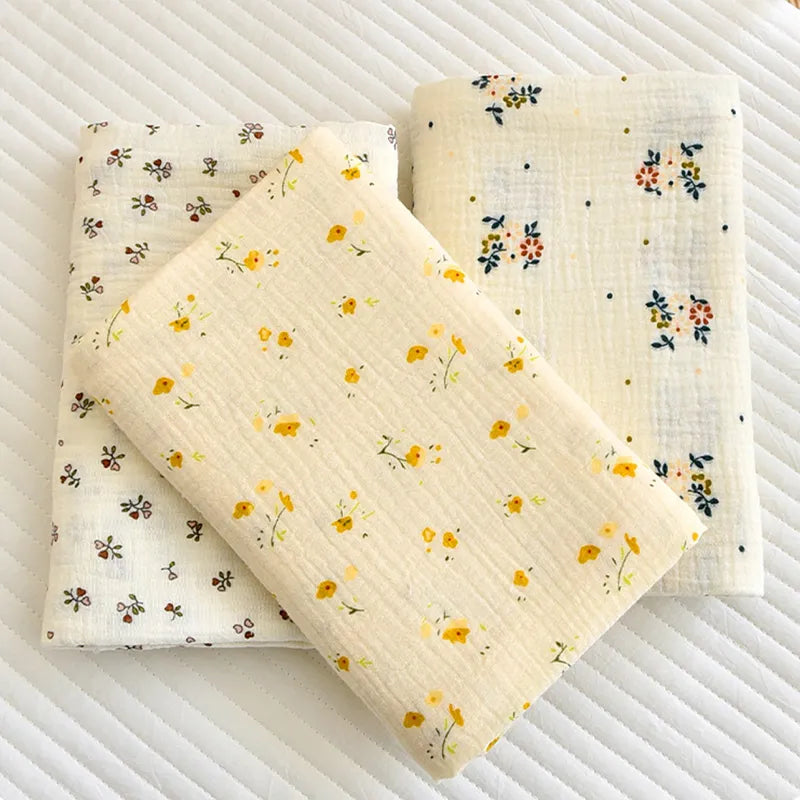 Baby Newborn Muslin Swaddle Cotton Blanket Summer Printed  Babies Stuff  Throw Muslin Squares Blankets & Swaddles
